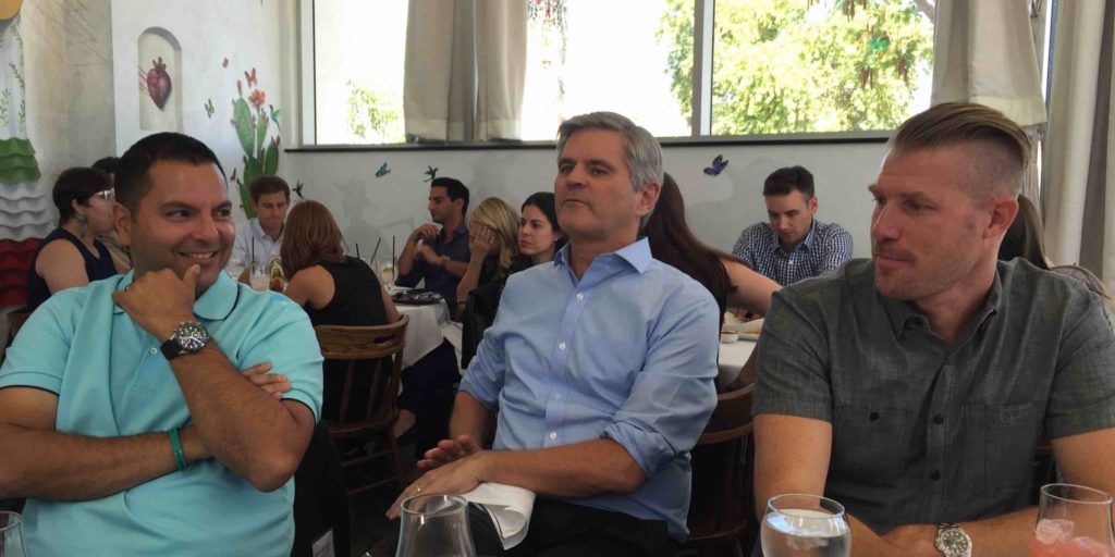 Steve Case at Lunch